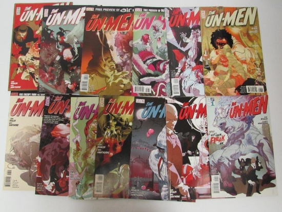Un-Men 1-12 (2007) DC Comics run