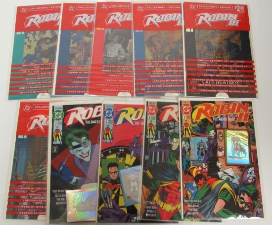 Robin II: The Joker's Wild/ Robin III: Cry of the Huntress (1991-1992) DC Comics (Lot of 10 diff)