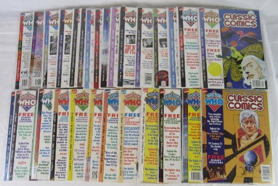 Doctor Who Classic Comics Run #1-27 Complete + Holiday Special (Marvel UK)