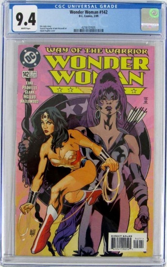 Wonder Woman #142 (1999) Classic Adam Hughes Cover CGC 9.4