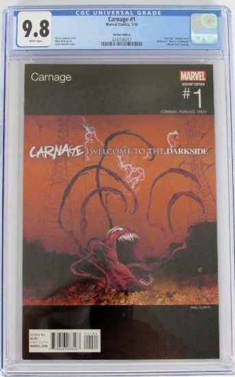 Carnage #1 (2016) Marvel Hip Hop Variant "Redman" CGC 9.8