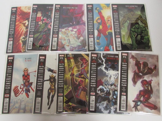 Generations: One Shots (2017) Marvel Comics (Lot of 10 different)