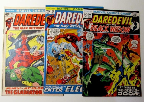 Daredevil Early Bronze Age Lot #85, 87, 98