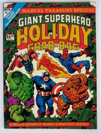 Giant Supehero Holiday Grab-Bag (1974) Marvel Treasury Edition