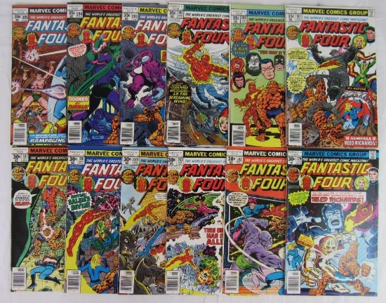 Fantastic Four Bronze Age Lot 179-195 (12 Diff)