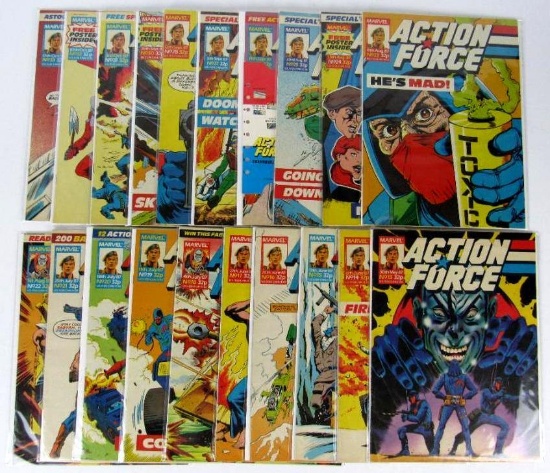 Action Force Lot (20 Diff) (GI Joe UK) 1987
