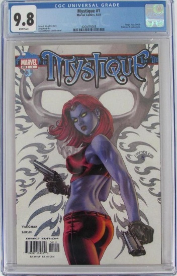 Mystique #1 (2003) Key 1st Issus/ Classic Linsner Cover CGC 9.8