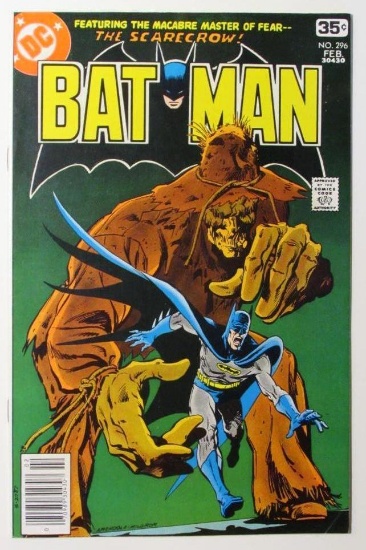 Batman #296 (1978) Bronze Age Classic Scarecrow Cover