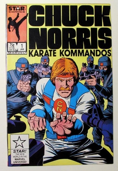 Chuck Norris Karate Kommandos #1 (1987) Marvel Comics