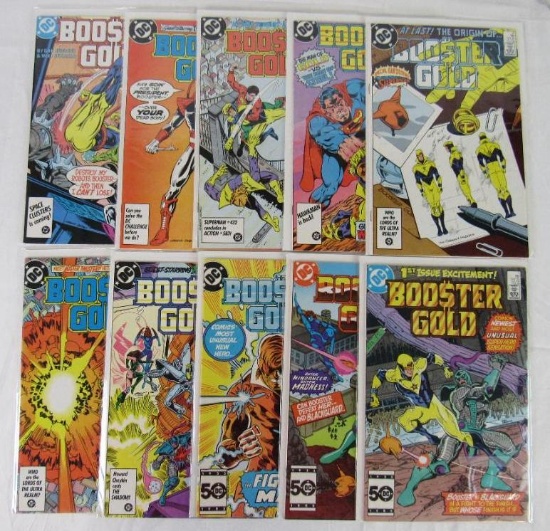 Booster Gold (1986, DC) #1-10 Run / Key 1st Appearance