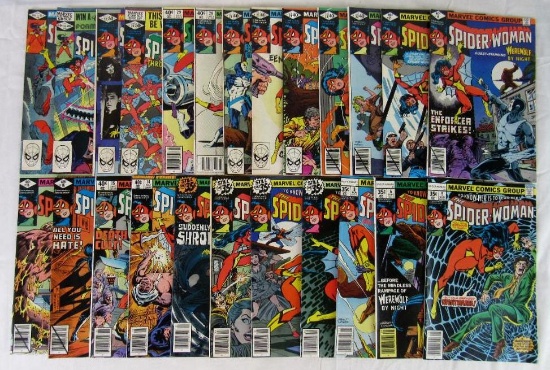 Spider-Woman Bronze Age Lot (24 Diff) #5-44