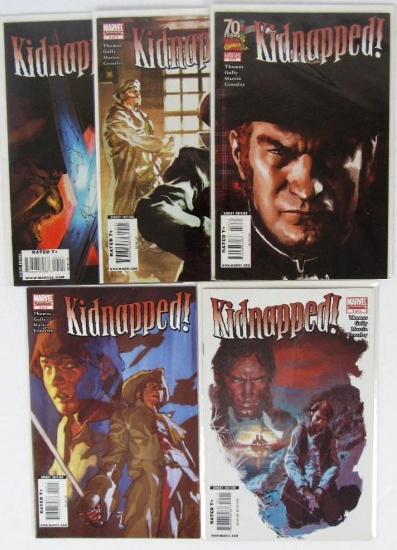 Marvel Illustrated Kidnapped 1-5 (2008) run
