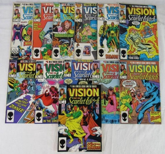 Vision and The Scarlet Witch (1985) Run #1-12 Complete