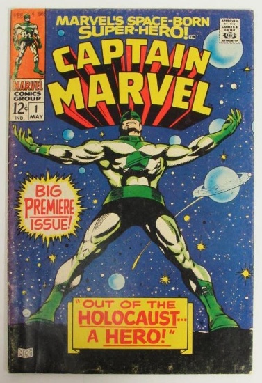 Captain Marvel #1 (1968) Key 1st Issue / 2nd Carol Danvers
