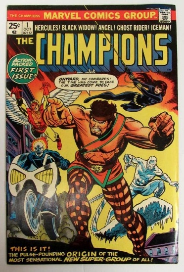 Champions #1 (1975) Marvel Bronze Age Key 1st Issue