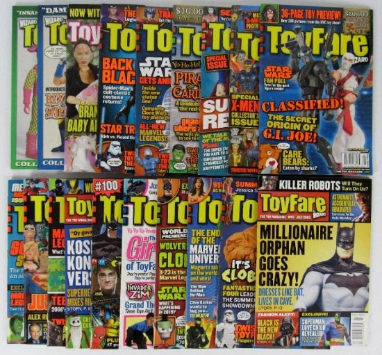 Toyfare: The Toy Magazine Lot (19) including Twisted