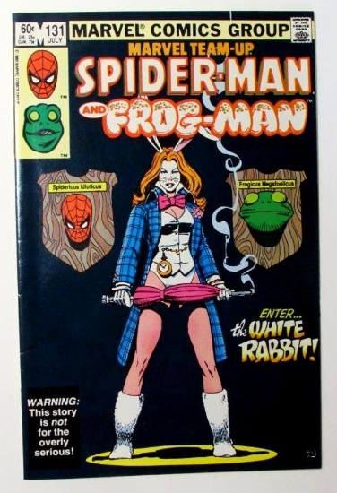 Marvel Team-Up #131 (1983) Key 1st Appearance White Rabbit
