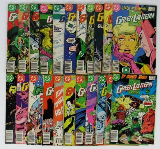 Green Lantern 202-224 (1986) DC Comics (Lot of 22 different)