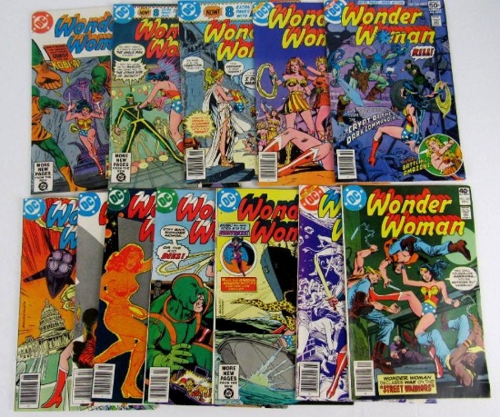 Wonder Woman Bronze Age Lot (12 Diff.) #241-275