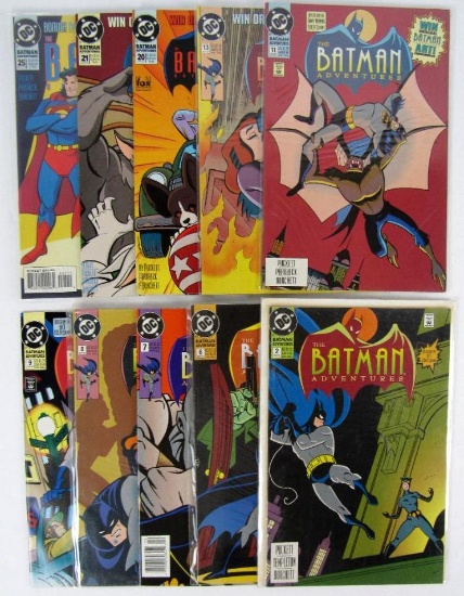Batman Adventures 2-25 (1992) Classis TV Cartoons DC Comics (Lot of 10 different comics)