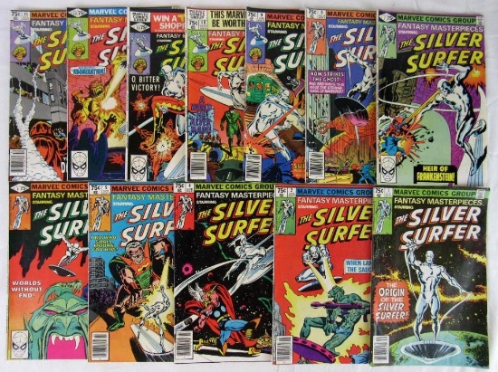 Fantasy Masterpieces #1-13 Near Complete Run. Silver Surfer