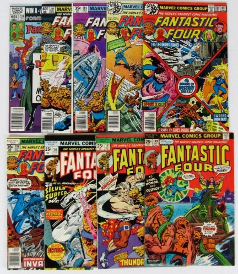 Fantastic Four Bronze Age Lot (9 Diff) #149-238