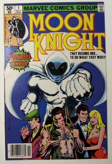 Moon Knight #1 (1980) Bronze Age Key Issue/ 1st Bushman/ Newsstand