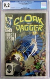 Cloak and Dagger v2 #1 (1985) Marvel Comics CGC 9.2