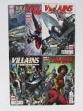 Villains for Hire 0.1, 1-4 (2011) Marvel Comics (Lot of 5 diff)