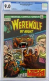 Werewolf by Night #12 (1973) Bronze Age Classic Romita Cover CGC 9.0