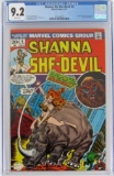 Shanna The She-Devil #4 (1973) GGA/ 1st Appearance The Mandrill CGC 9.2