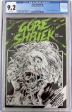 Gore Shriek #1 (1986) Key 1st Capullo Art/ 1st Issue Violent Horror CGC 9.2