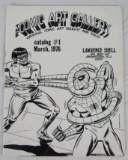 The Comic Art Gallery Catalog #1 (1976) Original Comic Art