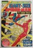 Giant Size Spider-Man #5 (1975) Bronze Age Human Torch