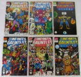 Infinity Gauntlet (1991) #1, 2, 3, 4, 5, 6 Complete Run Thanos
