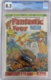 Fantastic Four #118 (1972) Bronze Age Classic Lockjaw! CGC 8.5