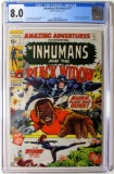 Amazing Adventures #7 (1971) Inhumans & Black Widow CGC 8.0