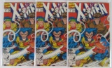 Lot (3) X-Men #4 (1992) Key 1st Appearance Omega Red
