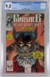 Punisher War Journal #1 (1989) Key 1st Meeting Wolverine/ Classic Jim Lee Cover CGC 9.8