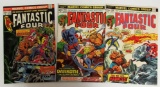 Fantastic Four Early Bronze Age Lot #138, 142, 144