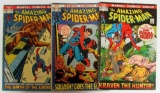 Amazing Spider-Man #104, 106 & 109 (1972) Bronze Age Kraven/ 1st Gibbon