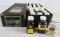 Outstanding Antique Sunoco Sun Oil Co. 21 Pc. Oil Bottle Salesman Sample Kit