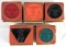 1960's Reproduction German WWII Rubber Stamps Group of (5)
