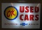 OK Used Cars Autorized Chevrolet Dealer Lighted Can Sign