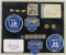 Outstanding Greyhound Bus Driver Grouping Badges, Service Pins, etc RARE