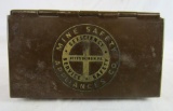 Rare Antique Mine Safety Appliance Co. Miner's First Aid Kit Metal Box
