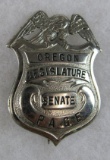 Antique Oregon Legislature/Senate Page Badge