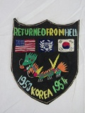 Korean War Large Souvenir Jacket Patch