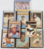 Topps Baseball 1962 Card Lot of (9) With Stars!
