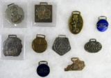 Estate Found Group of Vintage Watch Fobs